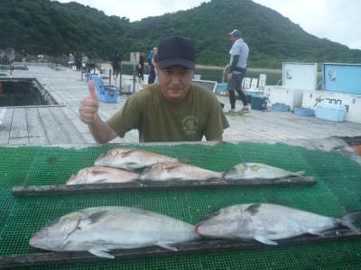 活きエサ情報と 7月7日の釣果写真 公式 釣堀紀州 和歌山 有田郡広川町の海上釣堀 釣り堀 紀州
