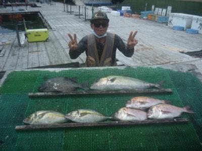 活きエサ情報と 7月7日の釣果写真 公式 釣堀紀州 和歌山 有田郡広川町の海上釣堀 釣り堀 紀州